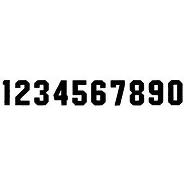 6" Regular Stencil #1         6001