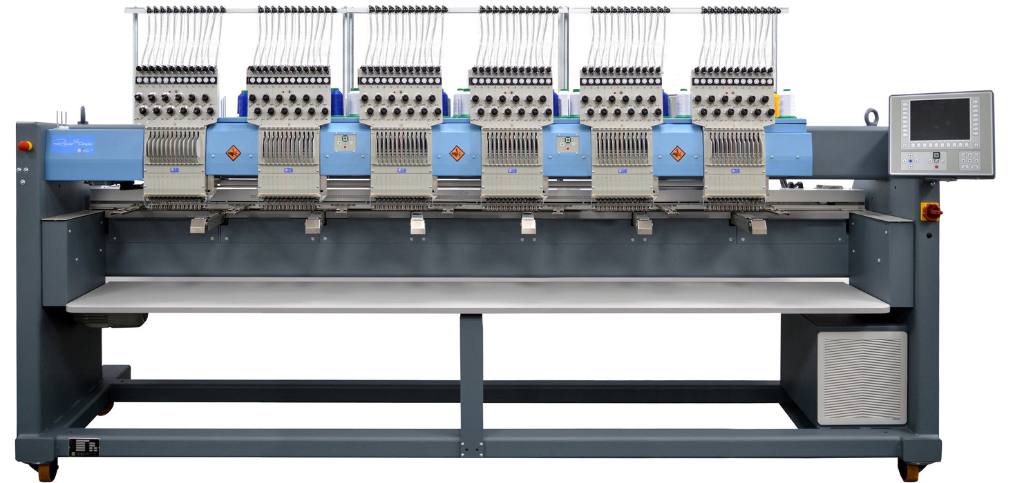 ZSK Racer Classic 6-Head Embroidery Machine