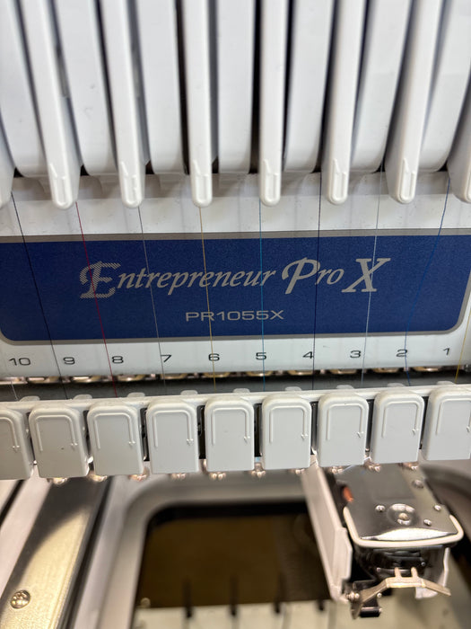 Used - Brother Entrepreneur Pro X PR1055X Embroidery Machine - $17,500