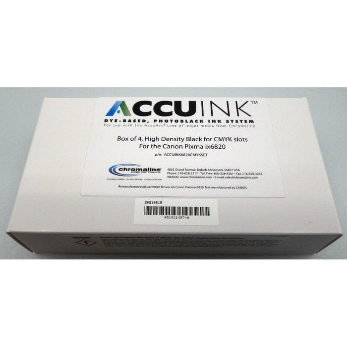 Chromaline AccuInk 6820 HD Black Ink