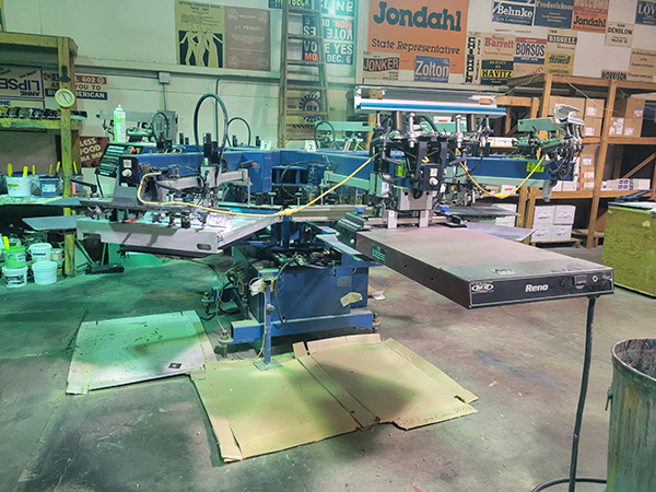 Used - Screen Printing Shop Package (Auto, Manual, Dryer, Exposure)