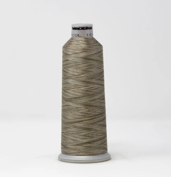 Madeira Polyneon 1512 Multi Gray Embroidery Thread 5500 Yards