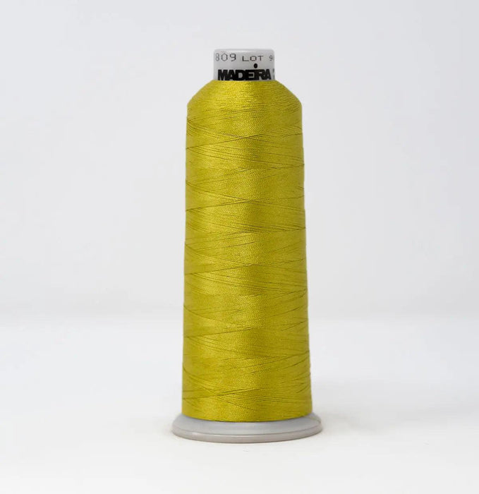 Madeira Polyneon 1809 Brushed Bronze Embroidery Thread 5500 Yards