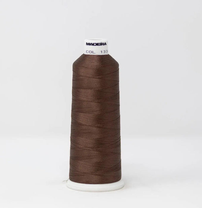 Madeira Rayon 1336 Saddle Brown Embroidery Thread 5500 Yards