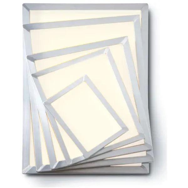 Nortech 25" x 36" 110 White Mesh Alum Frame