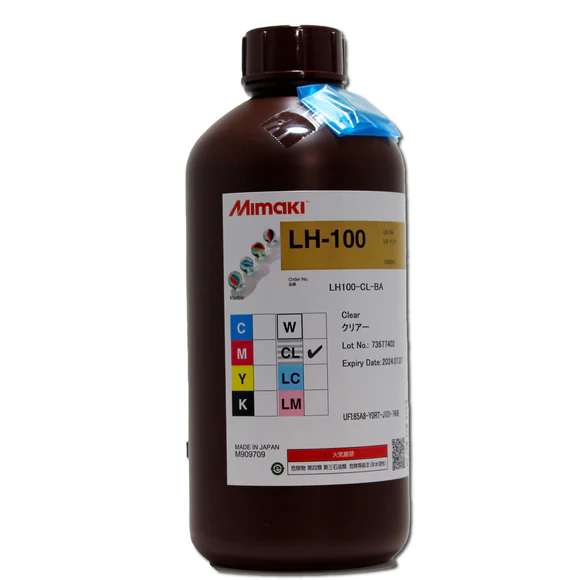 Mimaki LH-100 Clear UV Curable Ink -1 Liter