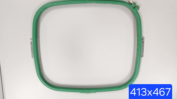 Used - Tajima Misc. Size Embroidery Hoops