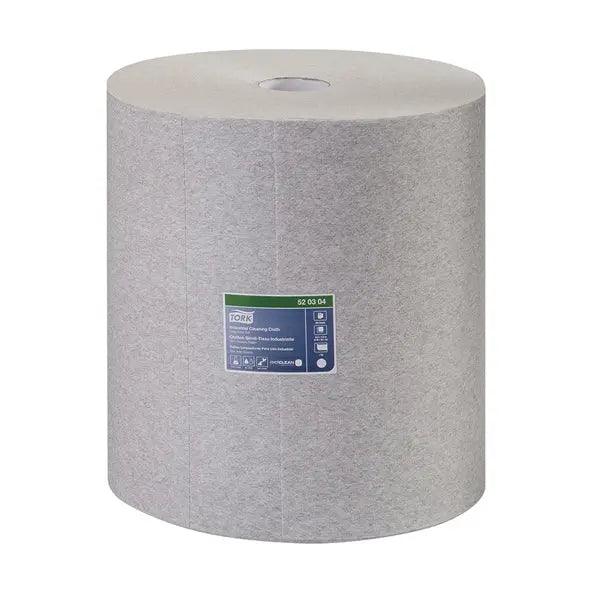 Grey Tork Cleaning Cloth 520 Roll 520337A