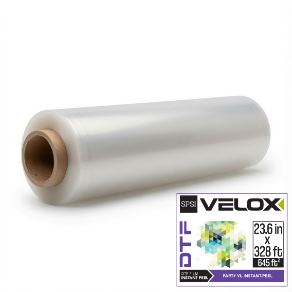 Velox Instant Peel DTF Film 23.6" x 328' Roll