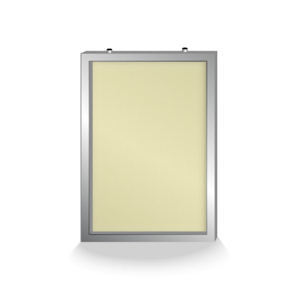 GSF 23" x 31" 110/64 Thin Thread Yellow Mesh Alum Frame W/ MHM Pins